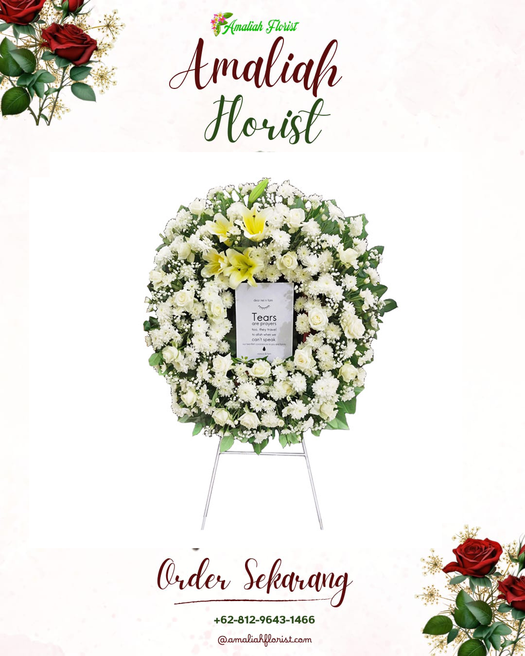 Krans Bunga Duka Pangkur